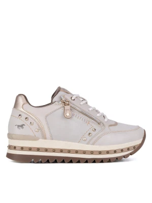 Sneakersy Mustang 1347-310 Beżowy