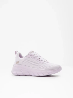 Sneakersy na grubej podeszwie Skechers z pianką memory foam BonPrix fioletowy