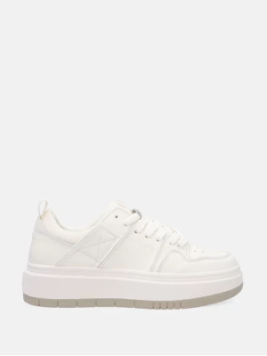 SNEAKERSY NA PLATFORMIE 39161-5-3 WHITE Venezia