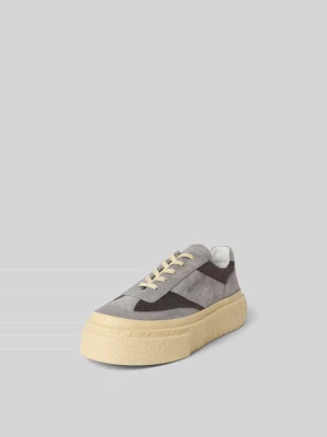Sneakersy na platformie MM6 Maison Margiela Średnioszary