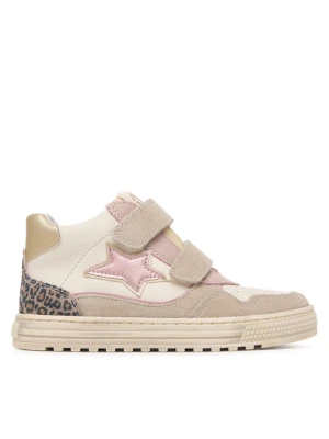 Sneakersy Naturino Hess High 3 VL 2018618 S Beżowy