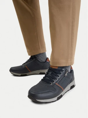Sneakersy Nautica CEO-JACK-01 V5 Granatowy