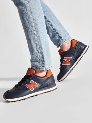 Sneakersy New Balance ML574OMC Granatowy