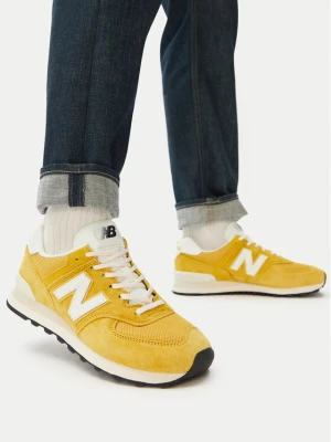 Sneakersy New Balance U5744SH Żółty