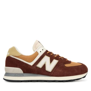 Sneakersy New Balance U574MRR Brązowy