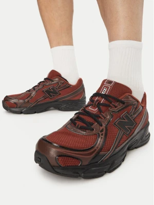 Sneakersy New Balance U7407CB Bordowy