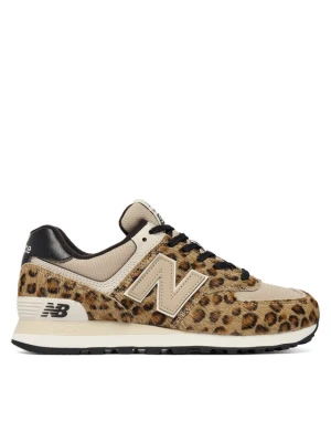 Sneakersy New Balance W574PN Brązowy