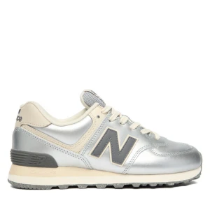 Sneakersy New Balance WL574MLG Srebrny