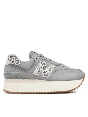 Sneakersy New Balance WL574ZDB Szary