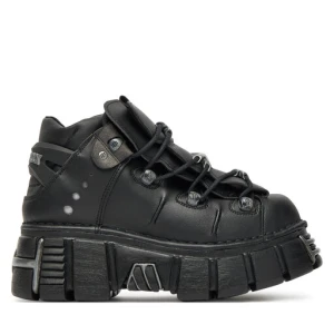 Sneakersy NEW ROCK M-106-VS1 Czarny
