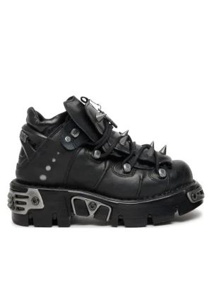 Sneakersy NEW ROCK M-110-S1 Czarny