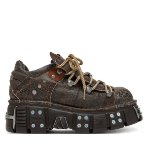 Sneakersy NEW ROCK M-120N-C83 Brązowy