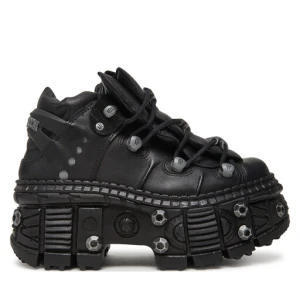 Sneakersy NEW ROCK M-WALL106-S25 Czarny