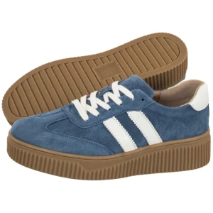 Sneakersy Niebieskie DP6776/25 BL (FO138-h) Filippo