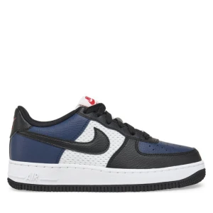 Sneakersy Nike Air Force 1 Gs HJ9201 400 Granatowy