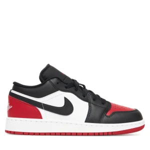 Sneakersy Nike Air Jordan 1 Low (GS) 553560 161 Czarny