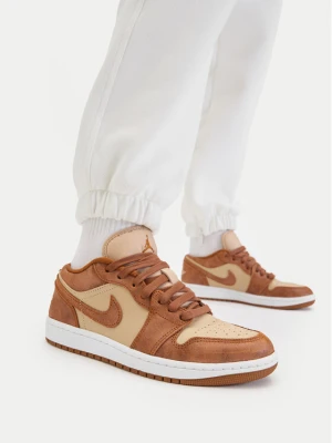 Sneakersy Nike Air Jordan 1 Low Se FJ3453 200 Brązowy