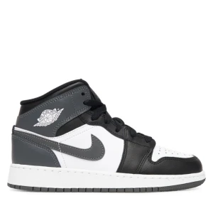 Sneakersy Nike Air Jordan 1 Mid (GS) DQ8423 001 Szary