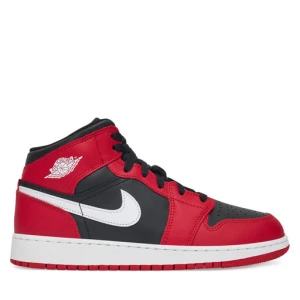 Sneakersy Nike Air Jordan 1 Mid (GS) DQ8423 061 Czarny