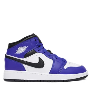 Sneakersy Nike Air Jordan 1 Mid (GS) DQ8423 402 Niebieski