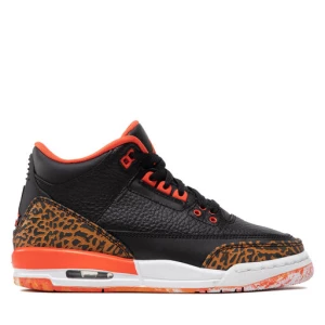 Sneakersy Nike Air Jordan 3 Retro (Gs) 441140 088 Czarny