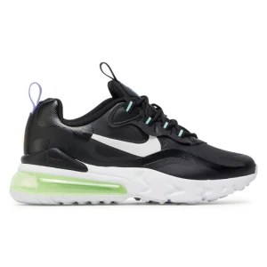 Sneakersy Nike Air Max 270 React (GS) CZ4212 001 Czarny