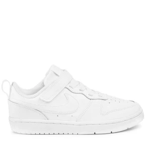 Sneakersy Nike Court Borough Low 2 (Psv) BQ5451 100 Biały