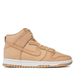 Sneakersy Nike Dunk High Prm Mf DX2044 201 Beżowy