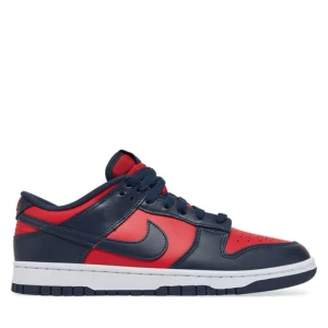 Sneakersy Nike Dunk Low Retro DV0833 601 Czerwony