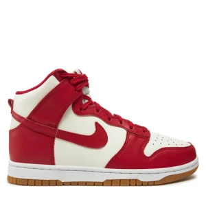 Sneakersy Nike W Dunk High DD1869 Czerwony