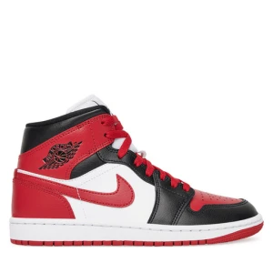 Sneakersy Nike Wmns Air Jordan 1 Mid BQ6472 079 Czerwony