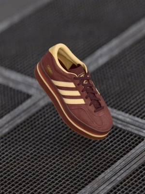 Sneakersy niskie adidas Originals ciemnobrązowy