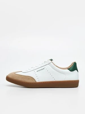 Sneakersy niskie Aigner biały