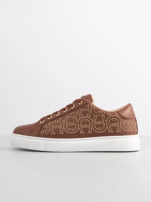 Sneakersy niskie Aigner brązowy