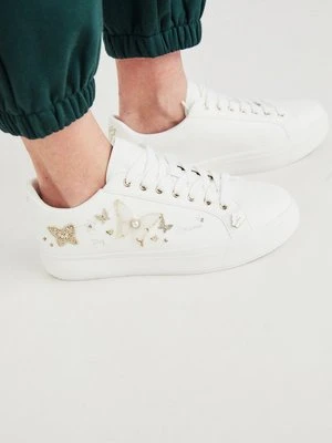 Sneakersy niskie Aldo biały