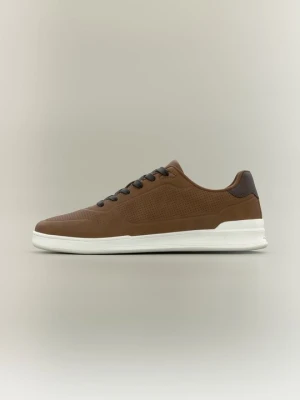 Sneakersy niskie Aldo koniakowy