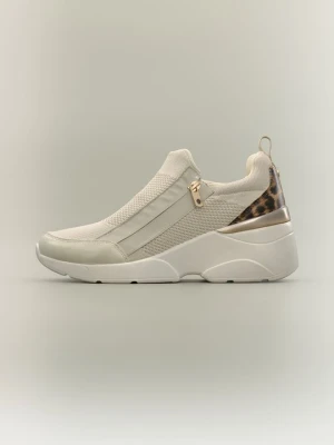 Sneakersy niskie Anna Field By Zalando beżowy