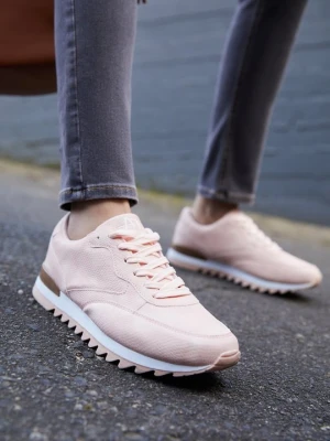 Sneakersy niskie Anna Field By Zalando jasnoróżowy
