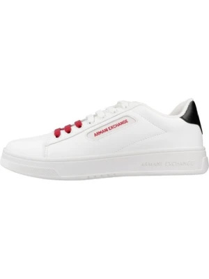 Sneakersy niskie Armani Exchange biały