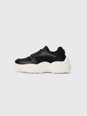 Sneakersy niskie Armani Exchange czarny