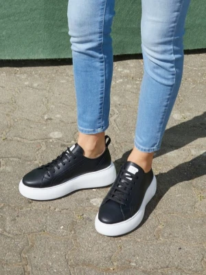 Sneakersy niskie Armani Exchange czarny
