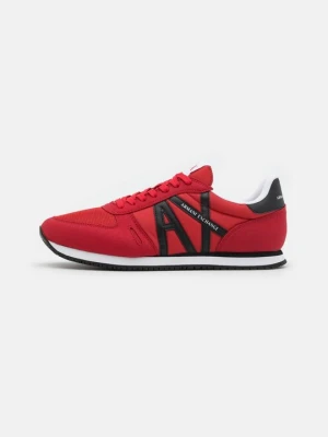 Sneakersy niskie Armani Exchange czerwony