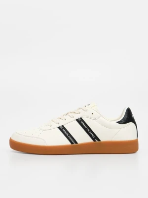 Sneakersy niskie Armani Exchange mleczny