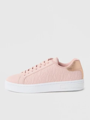 Sneakersy niskie Armani Exchange różowy