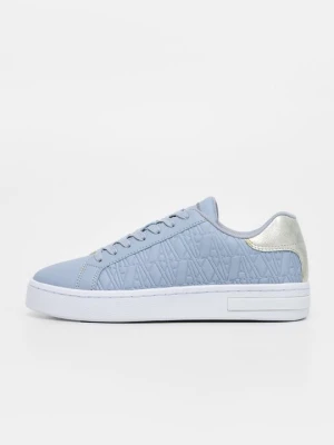 Sneakersy niskie Armani Exchange srebrny