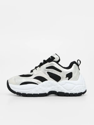 Sneakersy niskie Armani Exchange srebrny