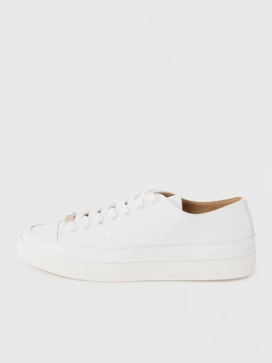Sneakersy niskie Baldinini biały