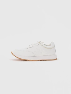 Sneakersy niskie Baldinini biały