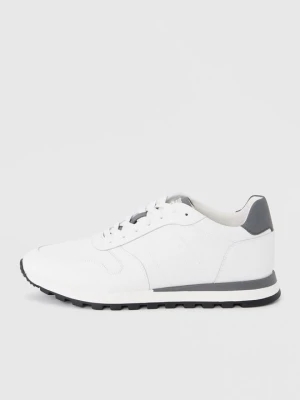 Sneakersy niskie Baldinini biały