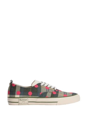 Sneakersy niskie Barbour zielony